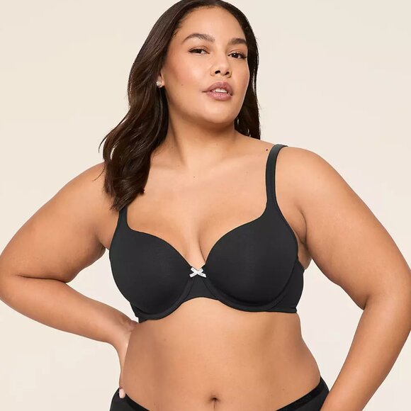 Cacique | Cotton Lightly Lined T-Shirt Bra 36DD - NWT - Picture 1 of 6